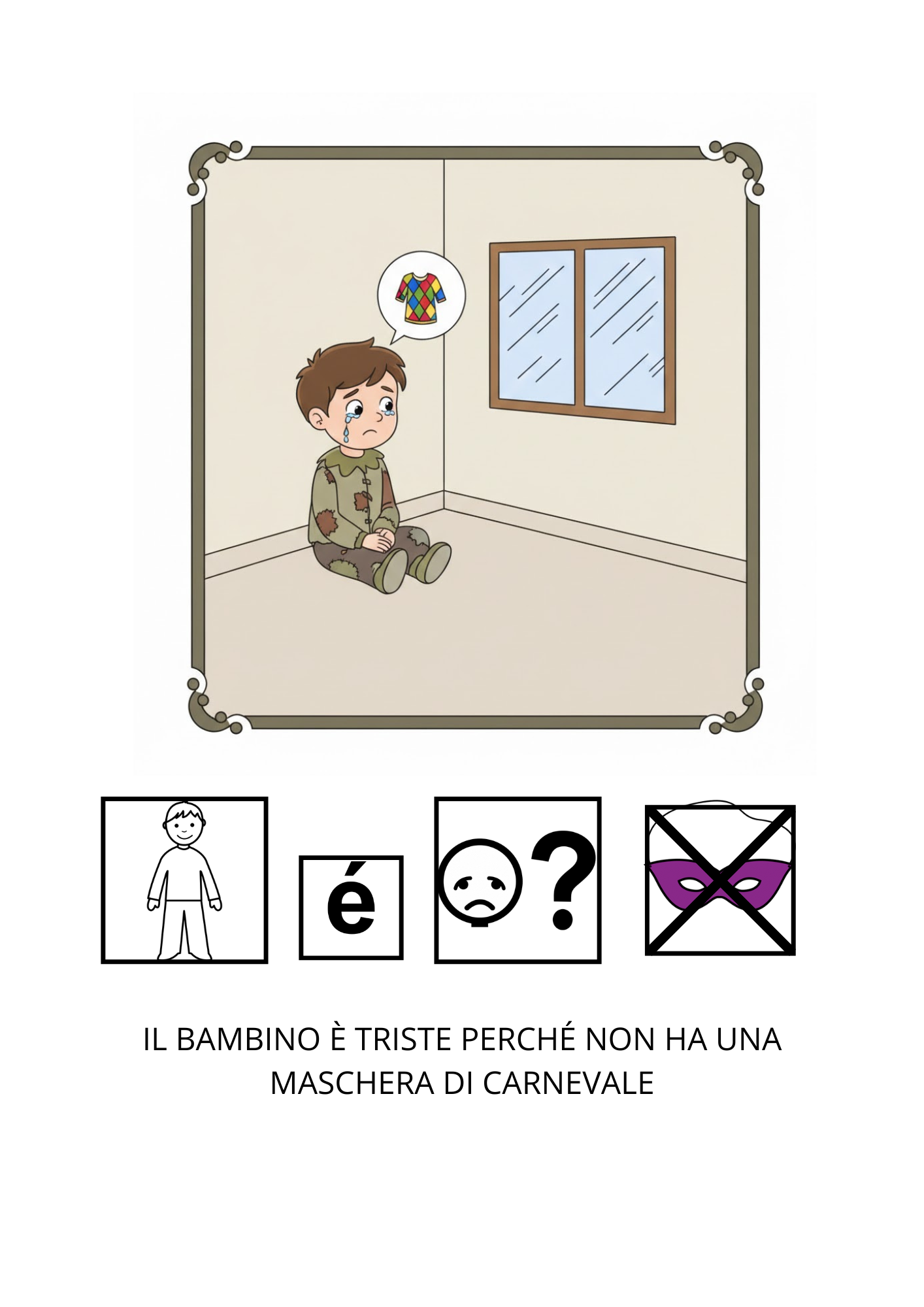 La storia del vestito di Arlecchino